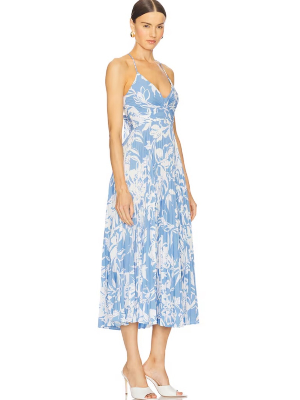 ASTR the Label | Blythe Dress in Blue Floral